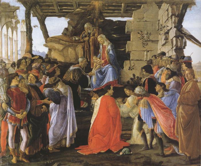 Sandro Botticelli Adoration of the Magi (mk36)